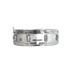 CAJA MARCHING ALUMINIO 35,6 Ø X 09 CM PLATA