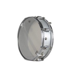 CAJA MARCHING ALUMINIO 35,6 Ø X 09 CM PLATA