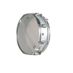 CAJA MARCHING ALUMINIO 35,6 Ø X 09 CM PLATA