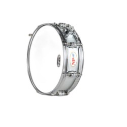 BOÎTE DE MARCHE EN ALUMINIUM 35,6 Ø X 09 CM ARGENT