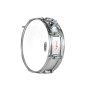 BOÎTE DE MARCHE EN ALUMINIUM 35,6 Ø X 09 CM ARGENT