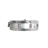 CAJA MARCHING ALUMINIO 35,6 Ø X 09 CM PLATA