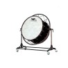 GROSSE CAISSE DE CONCERT OLD 32" X 20" NOIRE AVEC SUPPORT