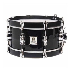 TAMBOR SAYÓN PASIÓN DEL SUR CROME 35,6 Ø X 18 CM NEGRO AROS GRAFITO LISO