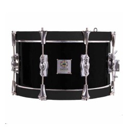 TAMBOR SAYÓN PASIÓN DEL SUR CROME 35,6 Ø X 18 CM NEGRO AROS GRAFITO LISO