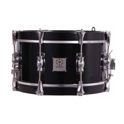 TAMBOR SAYÓN PASIÓN DEL SUR CROME 35,6 Ø X 18 CM NEGRO AROS GRAFITO LISO