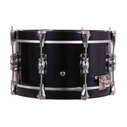 TAMBOR SAYÓN PASIÓN DEL SUR CROME 35,6 Ø X 18 CM NEGRO AROS GRAFITO LISO