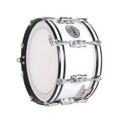 TAMBOR SAYÓN PASIÓN DEL SUR CROME 35,6 Ø X 16 CM BLANCO AROS GRAFITO RANURA