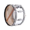 TAMBOR SAYÓN PASIÓN DEL SUR CROME 35,6 Ø X 16 CM BLANCO AROS GRAFITO RANURA
