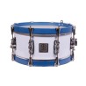 TAMBOR SAYÓN PASIÓN DEL SUR CROME 35,6 Ø X 16 CM BLANCO AROS AZUL CIELO LISO
