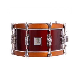 SAYÓN PASIÓN DEL SUR CROME TAMBOR 35,6 Ø X 16 CM VINHO TINTO MEL BRINCOS SUAVE