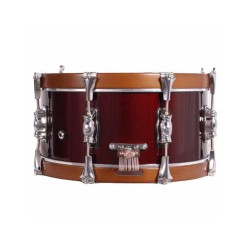 SAYÓN PASIÓN DEL SUR CROME TAMBOR 35,6 Ø X 16 CM VINHO TINTO MEL BRINCOS SUAVE