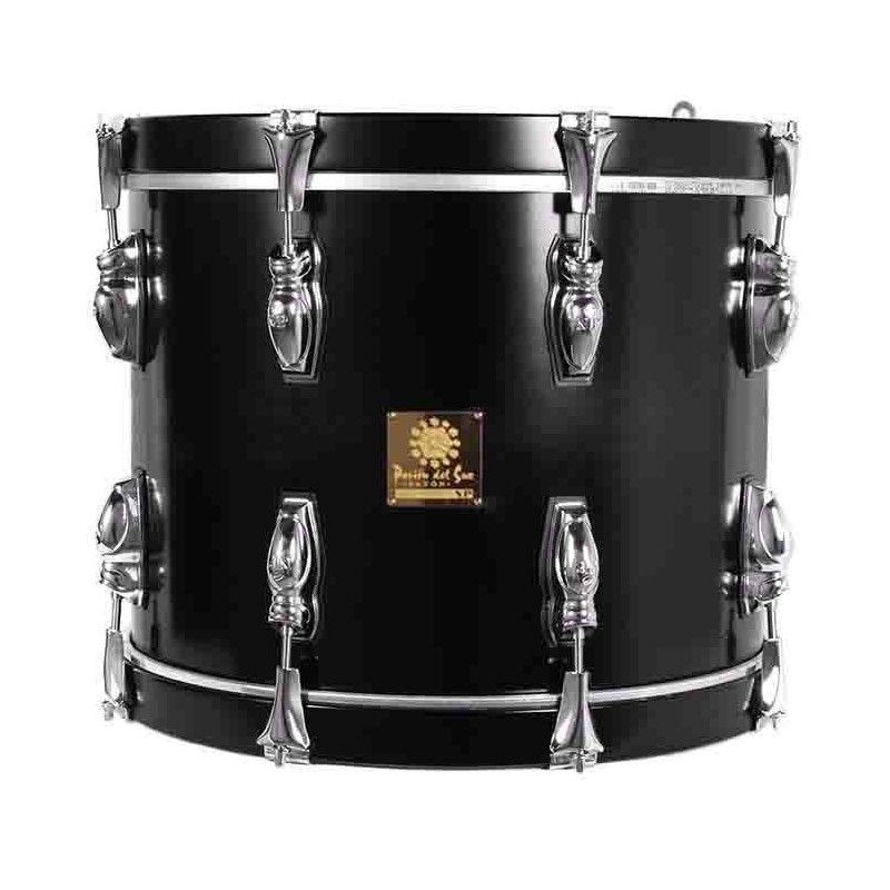 TIMBAL SAYÓN PASIÓN DEL SUR CROME 38,1 Ø X 34 CM AZABACHE AROS AZABACHE