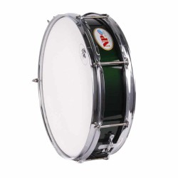CAJA BANDA MADERA 35,6 Ø X 09 CM VERDE