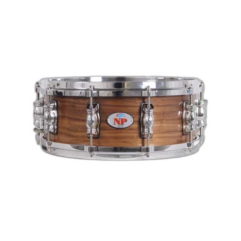PRIVILEGE SYMPHONY BOX 35.6 Ø X 16 CM WALNUT CAST METAL RINGS