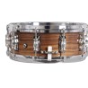 PRIVILEGE SYMPHONY BOX 35.6 Ø X 16 CM WALNUT CAST METAL RINGS