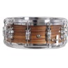 PRIVILEGE SYMPHONY BOX 35.6 Ø X 16 CM WALNUT CAST METAL RINGS