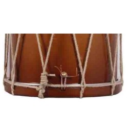 TAMBOR PROVENZAL 30,5 Ø X 30 CM NOGAL AROS NOGAL