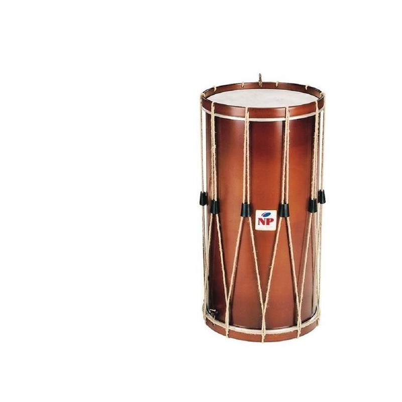 TAMBOR PROVENZAL 30,5 Ø X 60 CM NOGAL AROS NOGAL