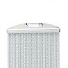 CAISSE CLAIRE EN MÉTAL 35,6 CM 42 FILS