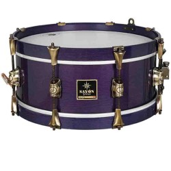 SIROCO OLD SAYÓN TAMBOR 35,6 Ø X 16 CM VIOLETA VIOLET HOOPS