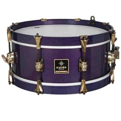 SIROCO OLD SAYÓN TAMBOUR 35,6 Ø X 16 CM VIOLET VIOLET HOOPS