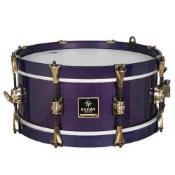 SIROCO OLD SAYÓN TAMBOUR 35,6 Ø X 16 CM VIOLET VIOLET HOOPS