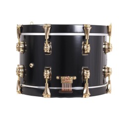 TAMBOR SAYÓN SIROCO ORO 35,6 Ø X 22 CM GRAFITO AROS GRAFITO CON REFUERZO