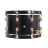 TAMBOR SAYÓN SIROCO ORO 35,6 Ø X 22 CM GRAFITO AROS GRAFITO CON REFUERZO