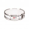 WOODEN BAND Snare drum 35,6 Ø X 09 CM SILVER