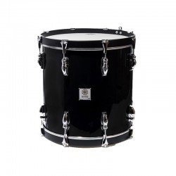 TIMBALE SAYÓN PASIÓN DEL SUR CROME 40,6 Ø X 34 CM BLACK SMOOTH GRAPHITE HOOPS