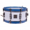 TAMBOR SAYÓN PASIÓN DEL SUR CROME 35,6 Ø X 16 CM BLANCO AROS AZUL CIELO LISO