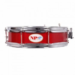 CAJA BANDA ALUMINIO 35,6 Ø X 09 CM ROJO
