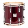 TIMBAL SAYÓN PASIÓN DEL SUR CROME 38,1 Ø X 34 CM ROJO VINO AROS NATURAL RANURA