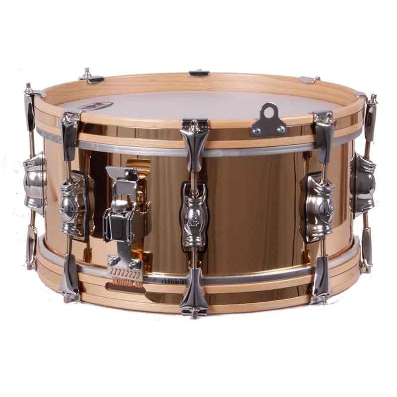 TAMBOR SAYÓN PASIÓN DEL SUR CROME 35,6 Ø X 16 CM ORO AROS NATURAL RANURA