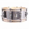 TAMBOR SAYÓN PASIÓN DEL SUR CROME 35,6 Ø X 16 CM PLATA AROS NATURAL RANURA