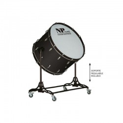 CROME 32" X 20" JET CAMERA BASS DRUM WITH...