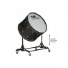 CROME 32" X 20" JET CAMERA BASS DRUM WITH STAND