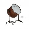 VELHO 36" X 20" TAMBOR BAIXO DA CÂMERA DE NOGUEIRA COM SUPORTE
