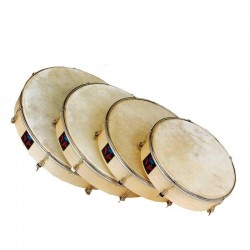 PANDERO 20 CM PARCHE PIEL AFINABLE
