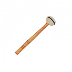 MAZA TIMBAL FIELTRO FRANJA VERDE UNIDAD