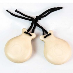 CASTANETS IVORY FIBER WITHOUT BEAK NO. 7