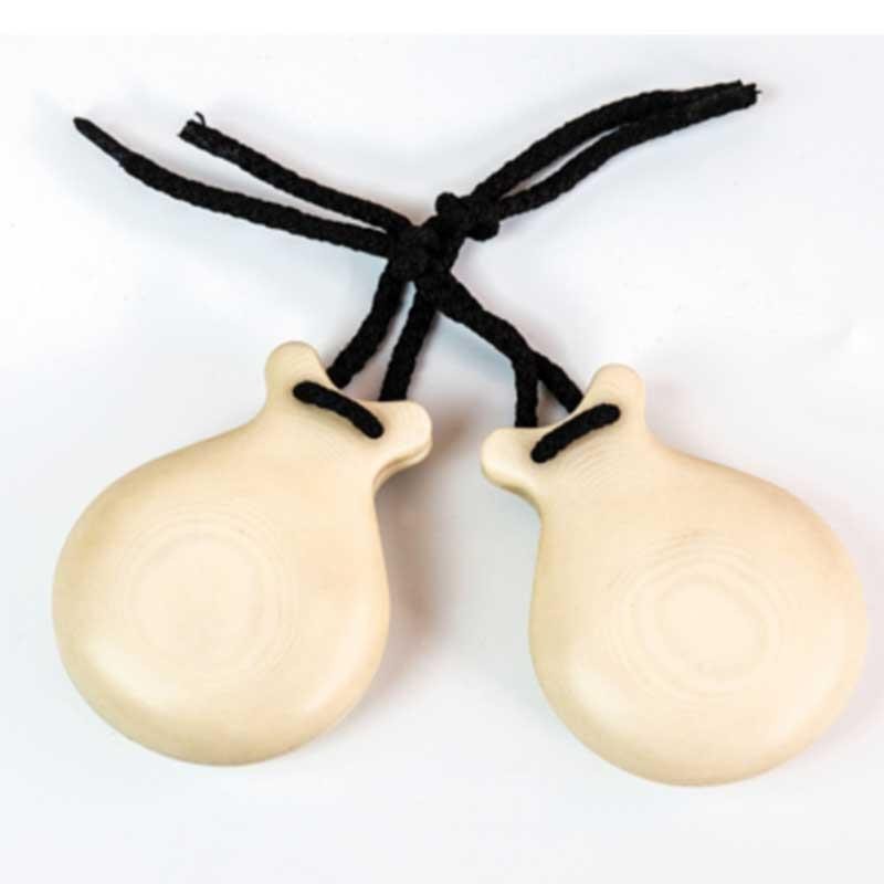 CASTANETS IVORY FIBER WITHOUT BEAK NO. 7