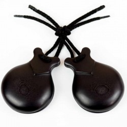 CASTANETS BLACK IVORY FIBER NO. 7