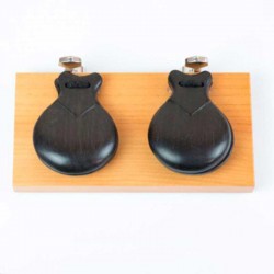 TABLE CASTANETS 1PAIR GRANADILLO