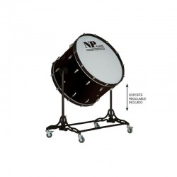 CROME 76,2 Ø X 50 CM TAMBOR BAIXO COM...