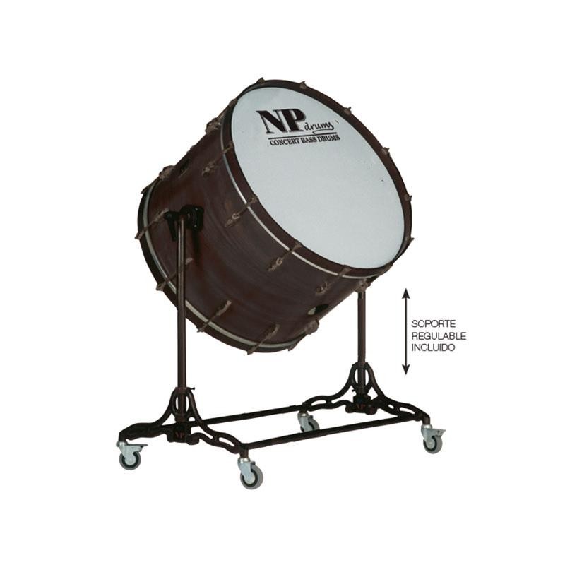 VELHO 36" X 20" JET CAMERA BASS DRUM COM SUPORTE