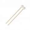 BOLA DE MARTELO DE XILOFONE 25 MM CABO DE MADEIRA DE NYLON 39 CM PAR