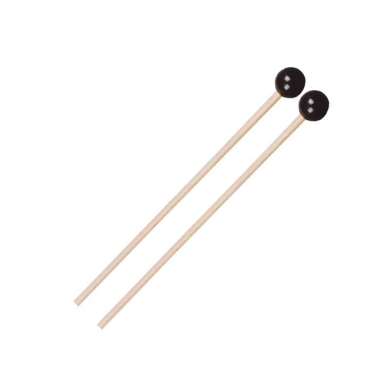 MAZA XILOFONO BOLA 25 MM GOMA DURA MANGO MADERA 39 CM PAR