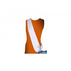 BANDOLERA REGLAMENTO BLANCA CORTA